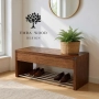 Regał Szafka Na Buty Drewno Lite RDD-38 Dąb Rozmiary od 50 cm do 120 cm